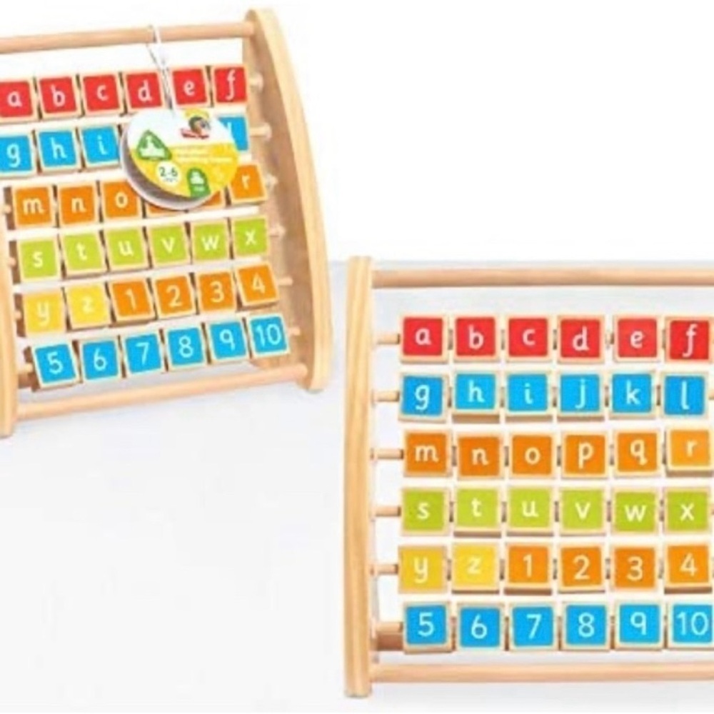 NEW Alphabet Teaching Frame - Learning To Read Aide For Kids Ages 2+